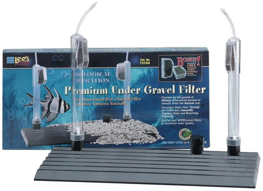 Lees Premium Under Gravel Filter for Aquariums - 15 / 20H Gallon