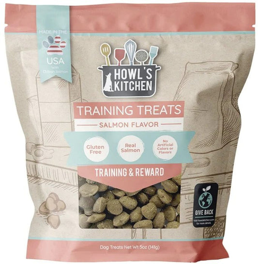 Howls Kitchen Training and Reward Treats Salmon Flavor- 5oz