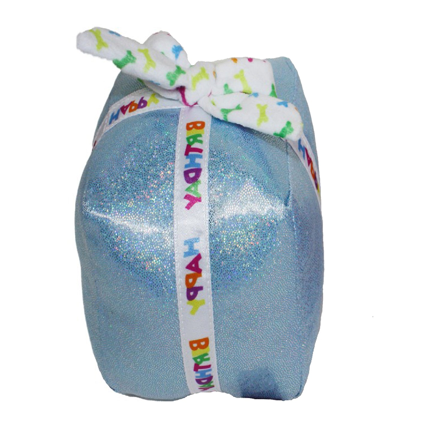 MultiPet Birthday Present Dog Toy - Blue (5.5")