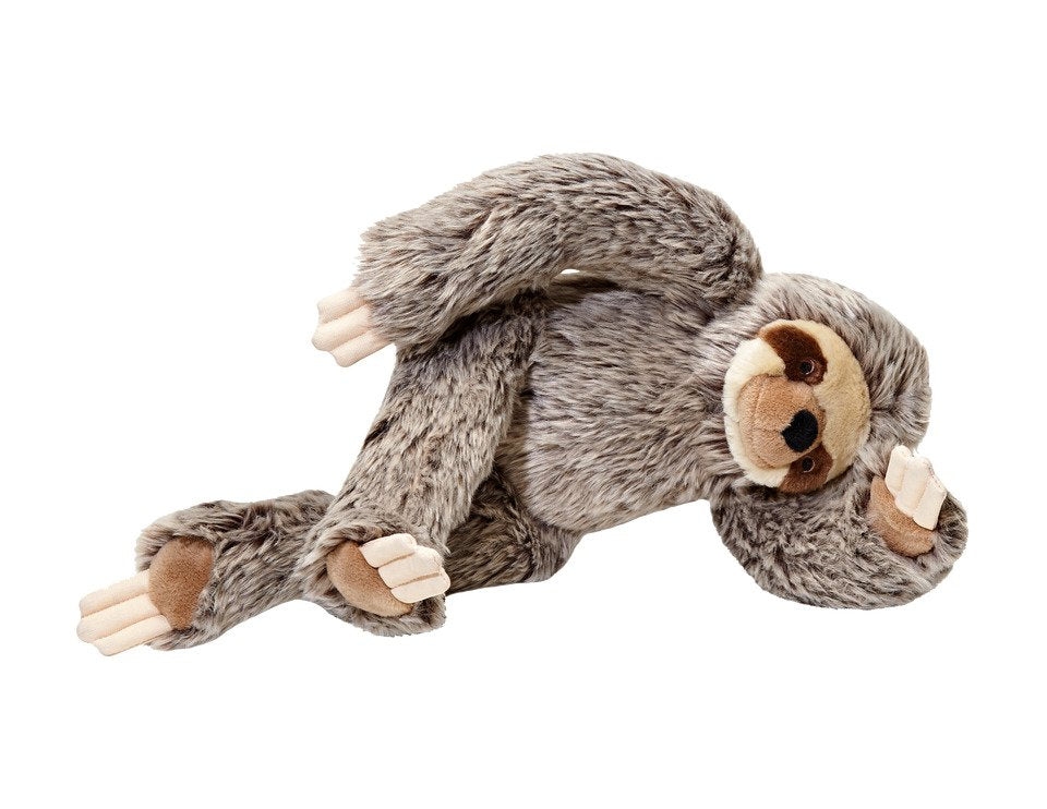 Fluff and Tuff Tico Sloth Plush Dog Toy