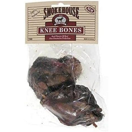 Smokehouse Knee Bone Natural Dog Treat(2 Pack)