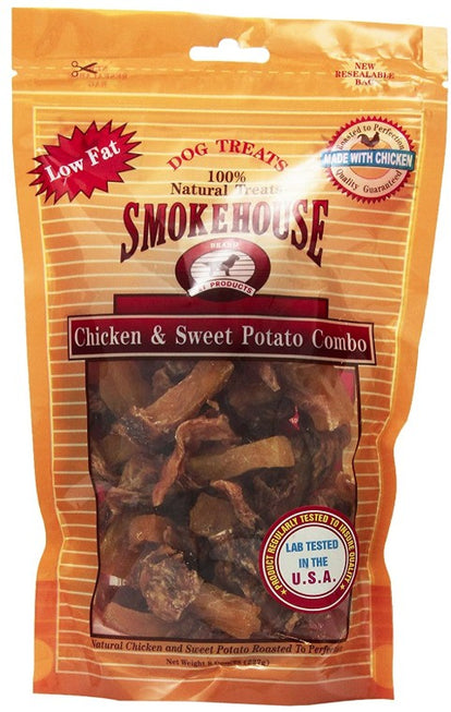 Smokehouse Chicken and Sweet Potato Combo Natural Dog Treat - 8 oz