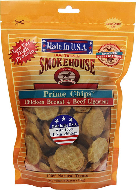 Smokehouse Treats Prime Chicken & Beef Chips-8oz