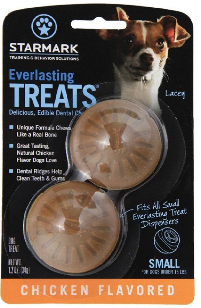 Starmark Everlasting Treats Chicken Dog Chew Toy - Small