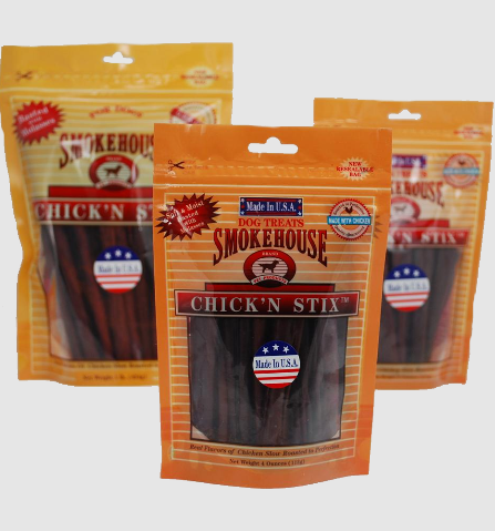 Smokehouse Chick'n Stix Dog Treats