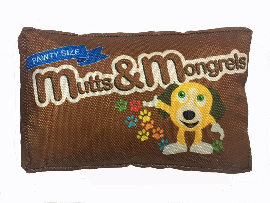 Spot Fun Candy Mutts & Mongrels Plush Dog Toy