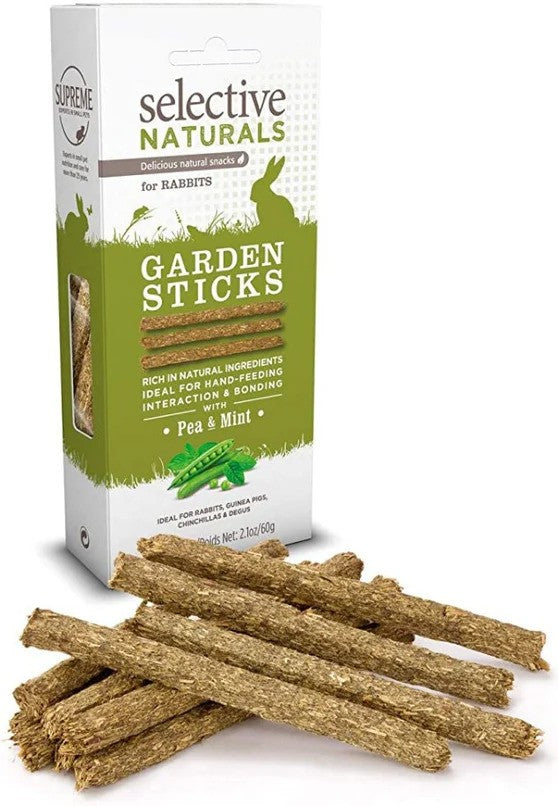 Supreme Pet Foods Selective Naturals Garden Sticks with Pea and Mint - 2.1 oz