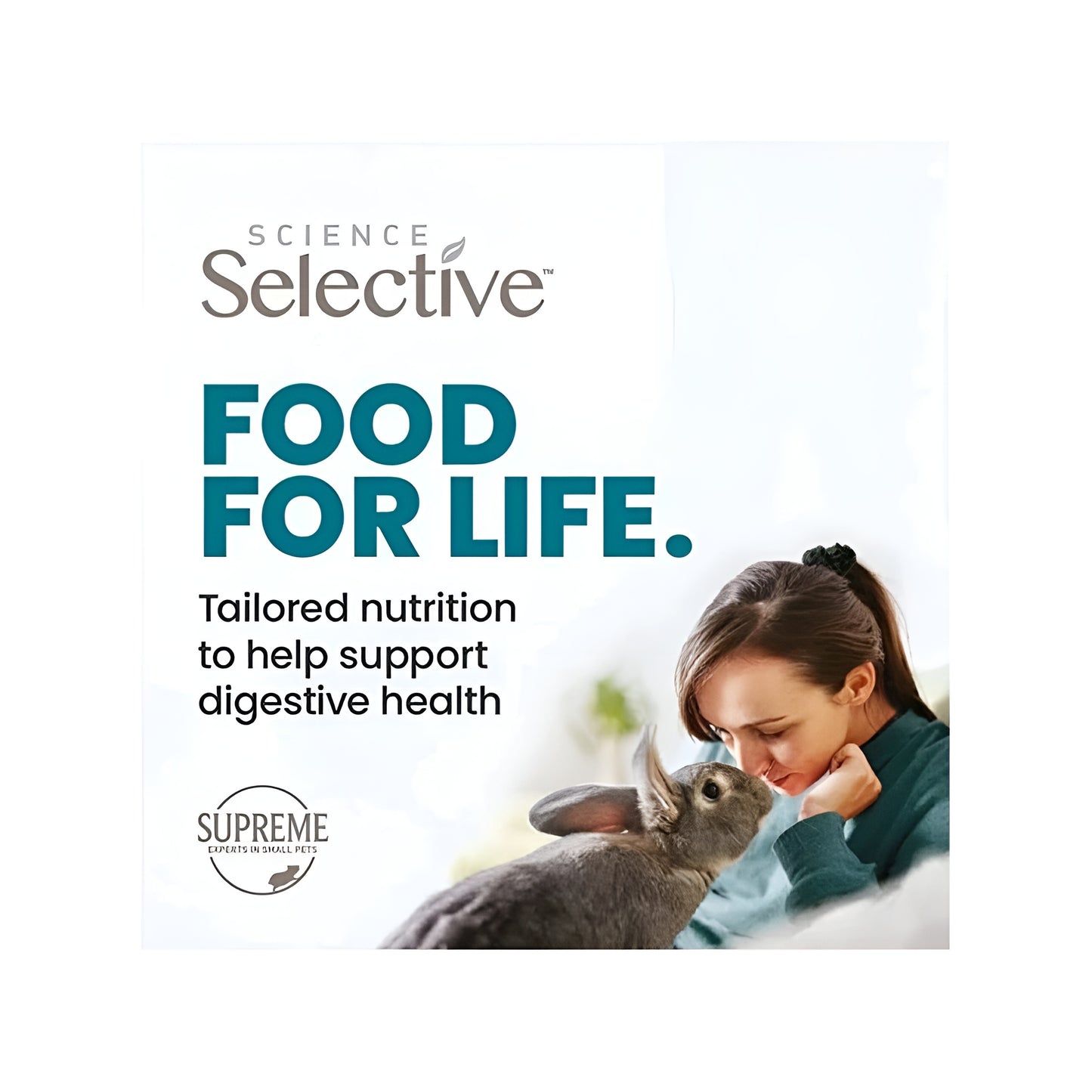 Supreme Selective Naturals Meadow Loops for Rabbits with Timothy Hay & Thyme 80g (Pack of 4)