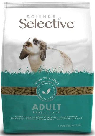 Supreme Pet Foods Science Selective Adult Rabbit Food - 4 lbs- DS