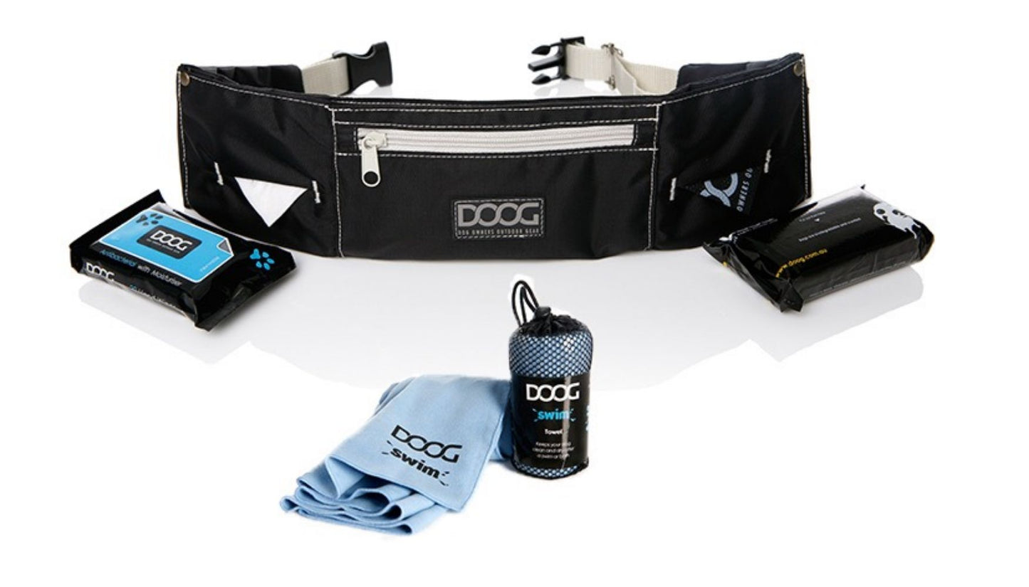 DOOG Swim and Bath Towel for Dogs - Blue