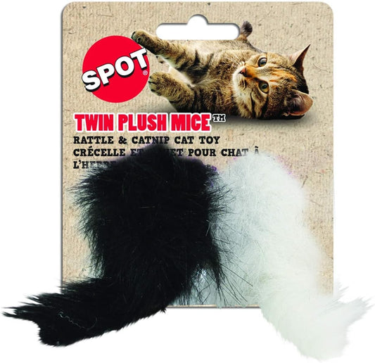 Spot Spotnips Miami Mice Cat Toys- Twin Mice 2 pack