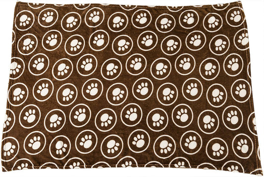 Spot Snuggler Brown Pet Blanket- DS