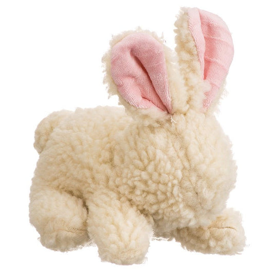 Spot Vermont Style Fleecy Rabbit Shaped Dog Toy - 9"