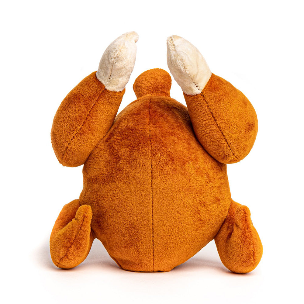 fabdog Foodie Rotisserie Chicken Super-squeaker Toy - Large