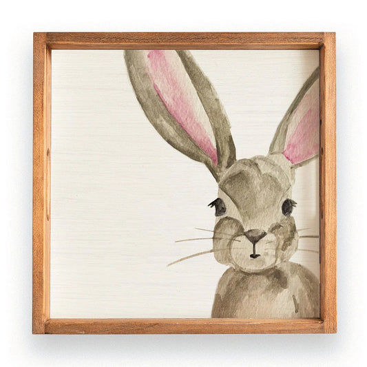 Rustic Marlin Bunny Wooden Serving Wood Trays