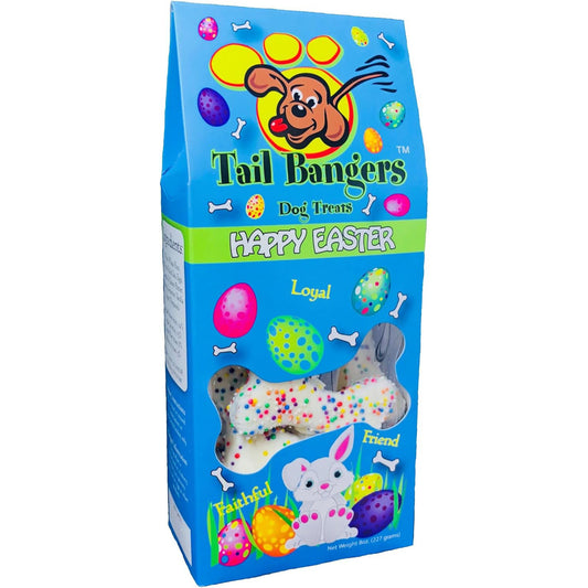 Tail Bangers Happy Easter Packaged Dog Treats - 8 oz