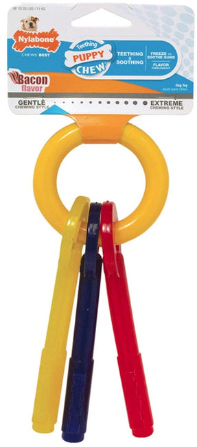 Nylabone Puppy Chew Teething Keys Chew Toy - Small