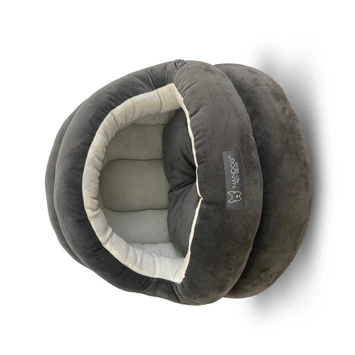 Nandog Pet Gear Cat Hut - Gray