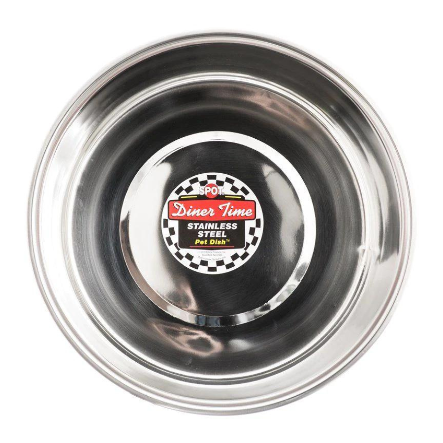 Spot Stainless Steel Pet Bowl - 5 Quart 160 oz (11-1/4" Diameter)