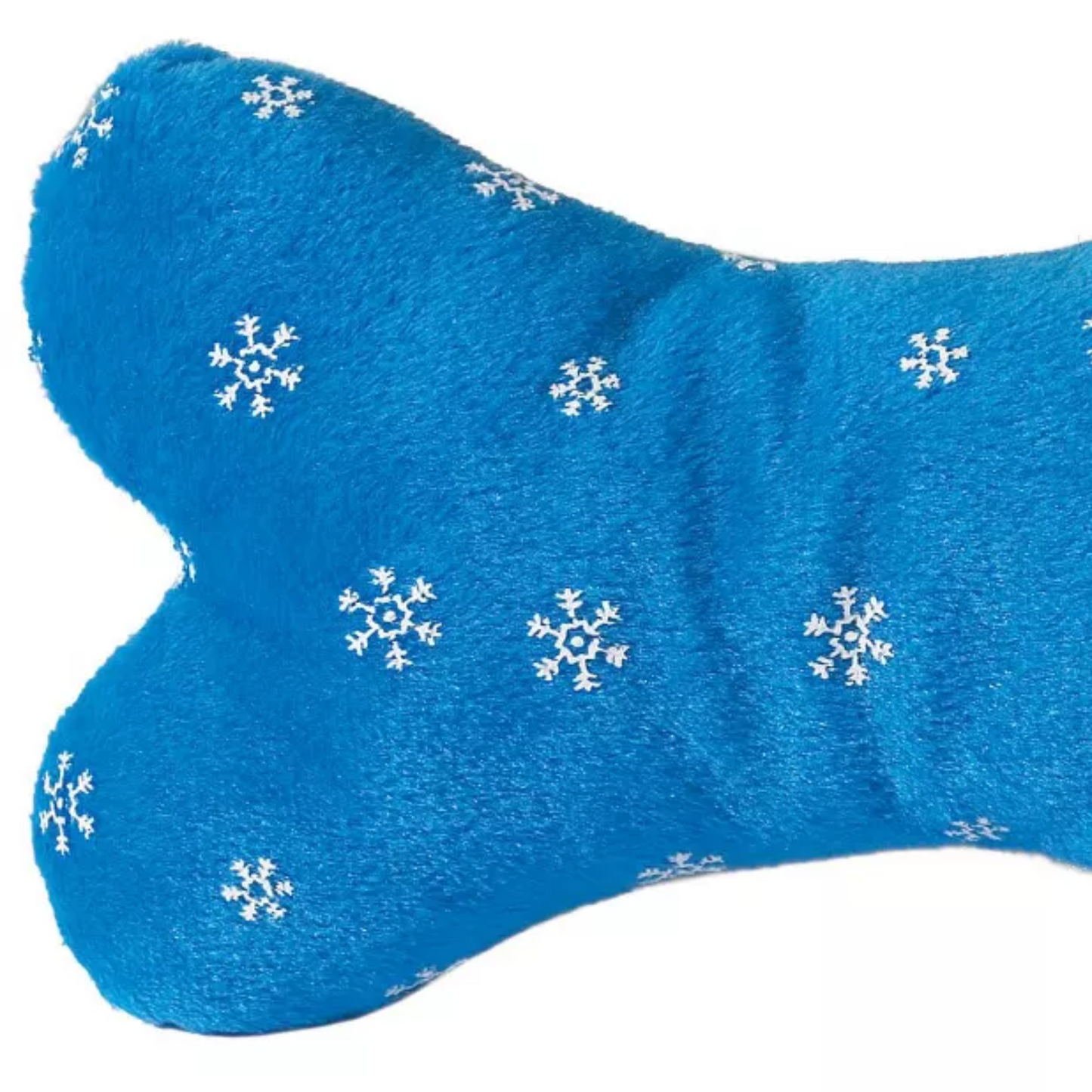 Zanies Blizzard Bone Dog Toys, Large Blue, 7.25"