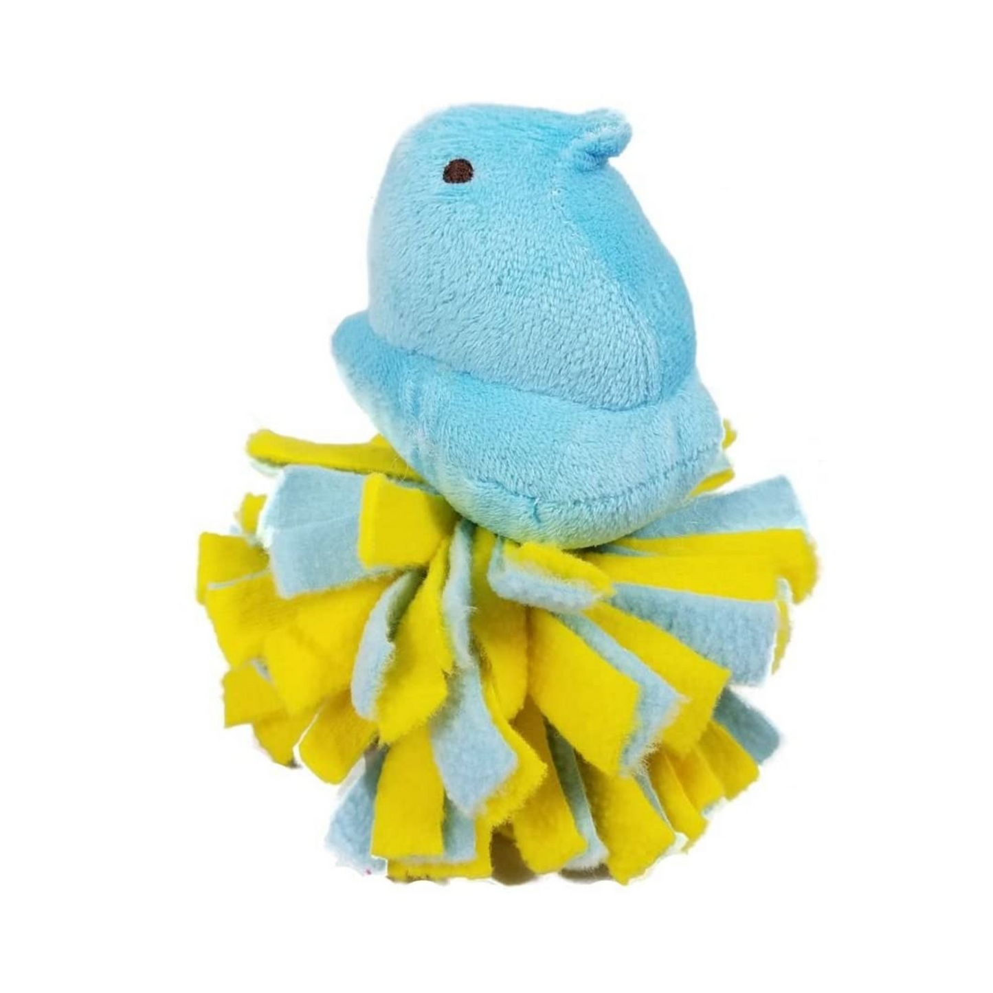 Peeps for Pets Peep Chick Fleece Ball Toy, 4 Count