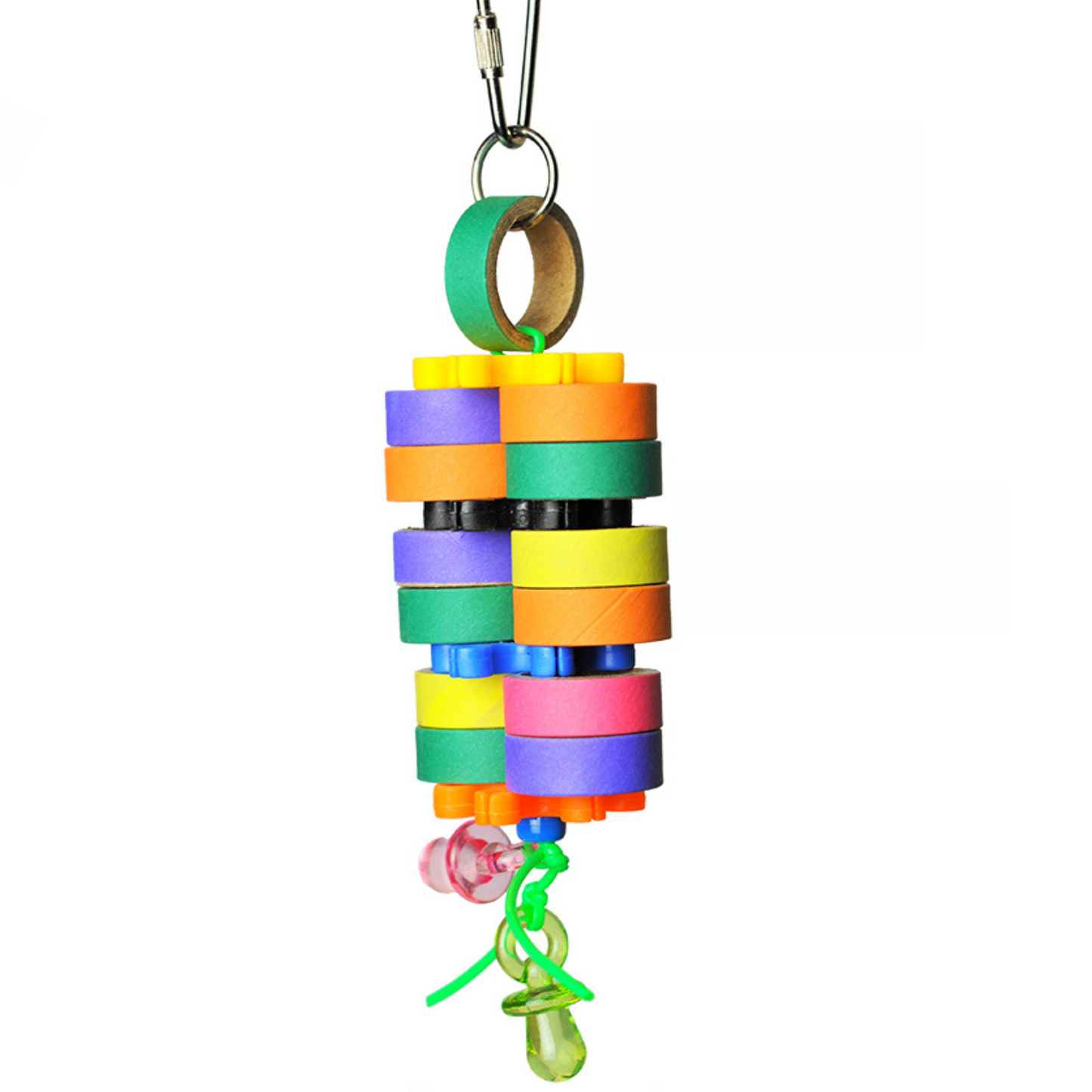 AE Cage Company Happy Beaks Stars and Bagels Bird Toy - DS