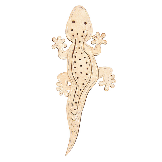 Skinneeez Leather Lizard Dog Toy