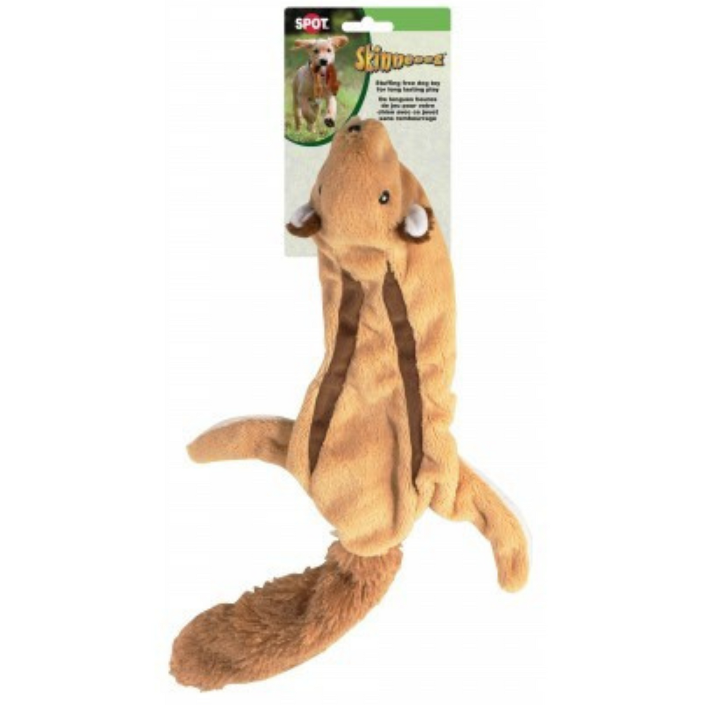 Spot Skinneeez Plush Flying Squirrel Dog Toy - 23"