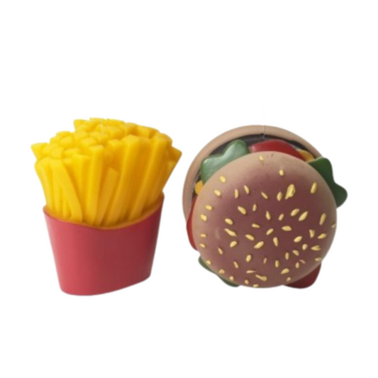 Spot Vinyl Hamburger & Fries Dog Toy - DS