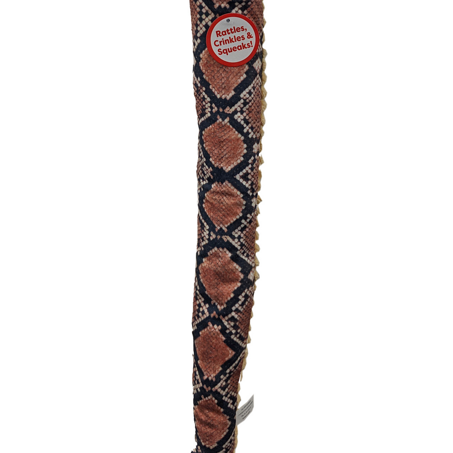 Spot Rattle Snake Plush Dog Toy 24"