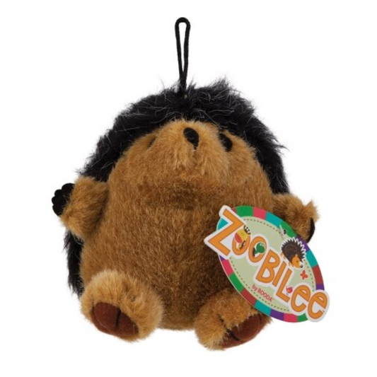 Petmate Booda Zoobilee Plush Hedgehog Dog Toy - DS