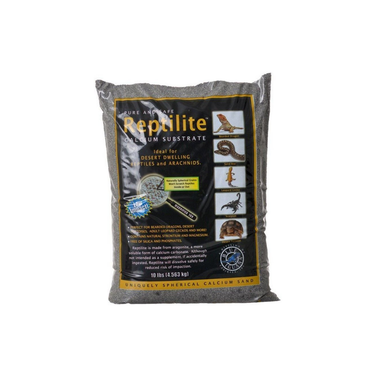 Blue Iguana Reptilite Calcium Substrate for Reptiles - Smokey Sands - DS