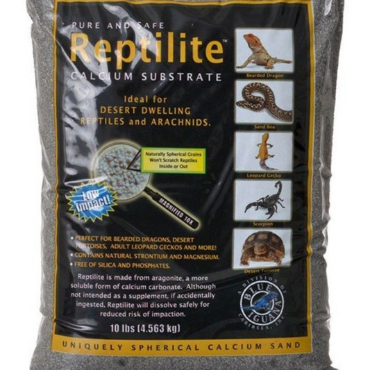 Blue Iguana Reptilite Calcium Substrate for Reptiles - Smokey Sands - DS