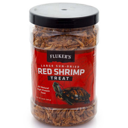 Flukers Sun-Dried Large Red Shrimp Treat - DS