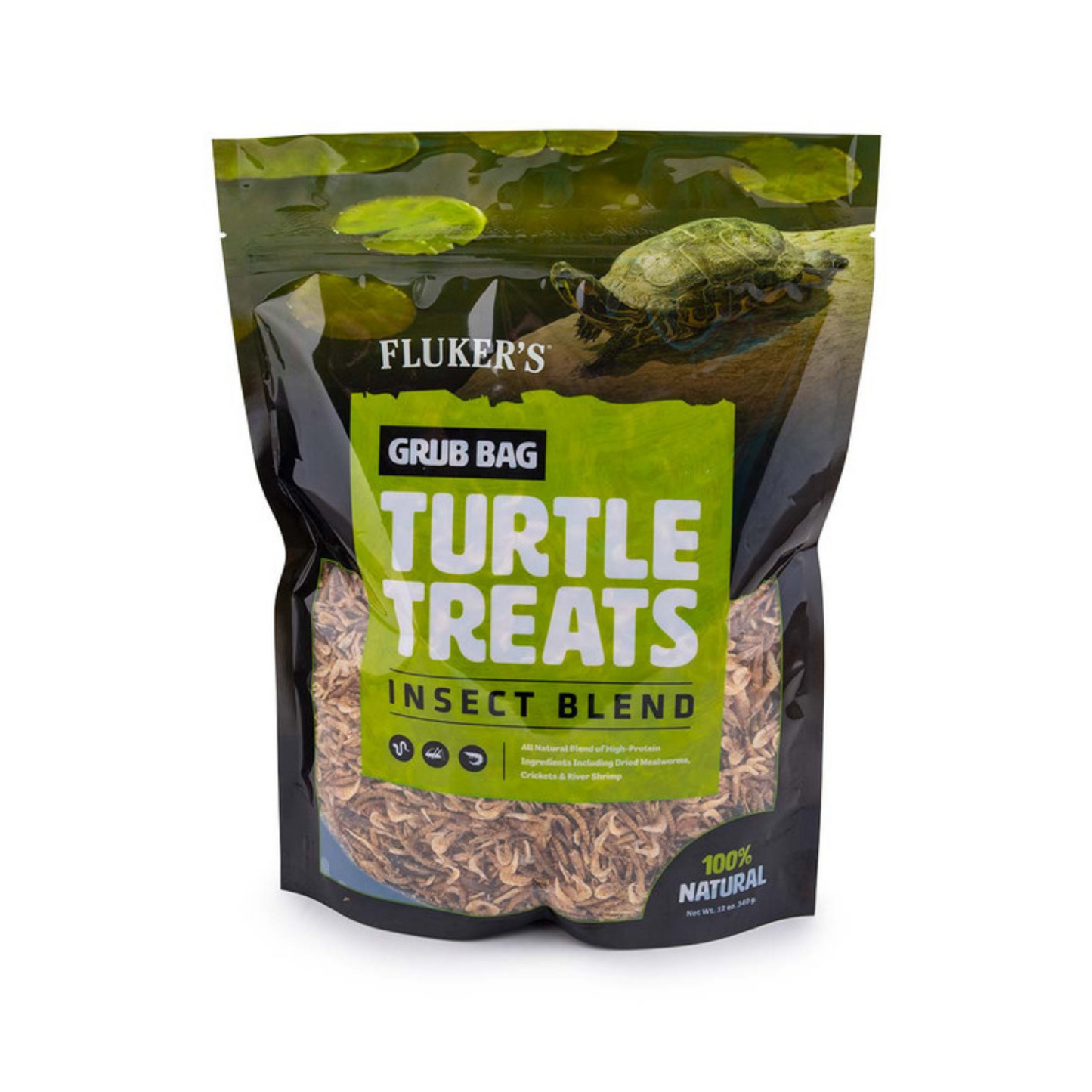 Flukers Grub Bag Turtle Treat - Insect Blend - DS