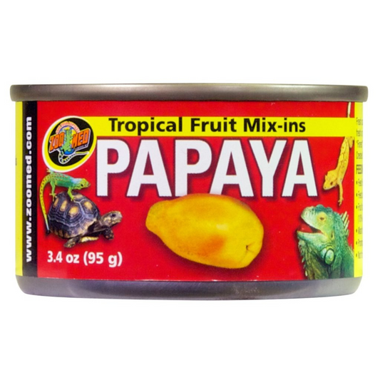 Zoo Med Tropical Friut Mix-ins Papaya Reptile Treat-DS