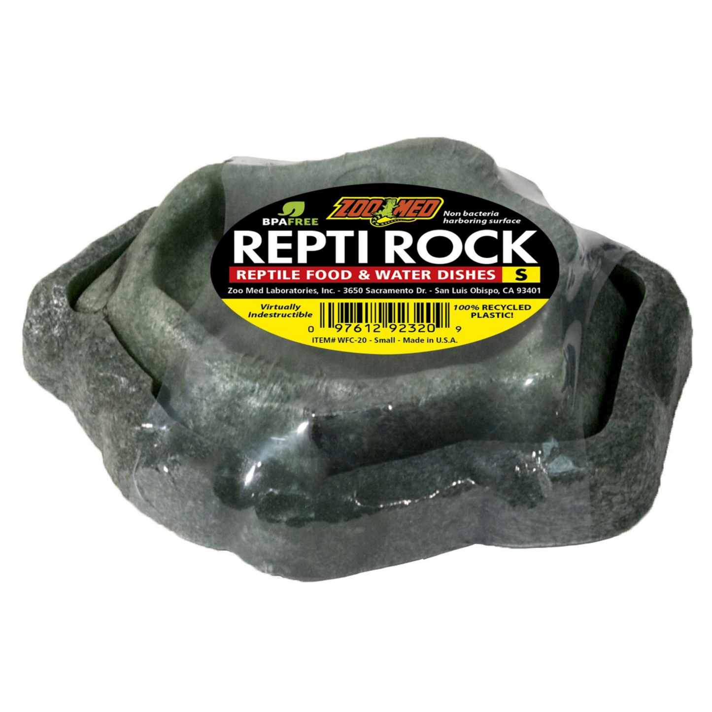 Zoo Med Repti Rock - Reptile Water Dish (Extra Small)- DS