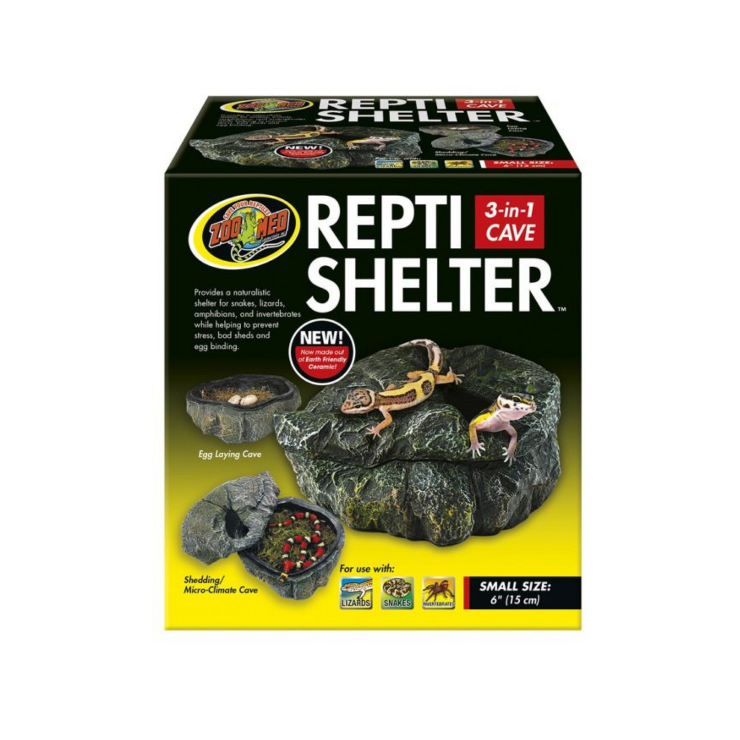 Zoo Med Repti Shelter 3 in 1 Cave - Medium