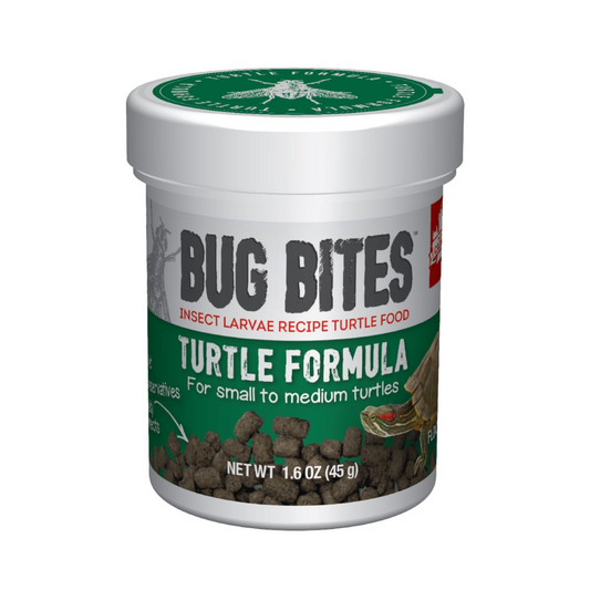 Fluval Bug Bites Turtle Formula Floating Pellets - 1.6oz