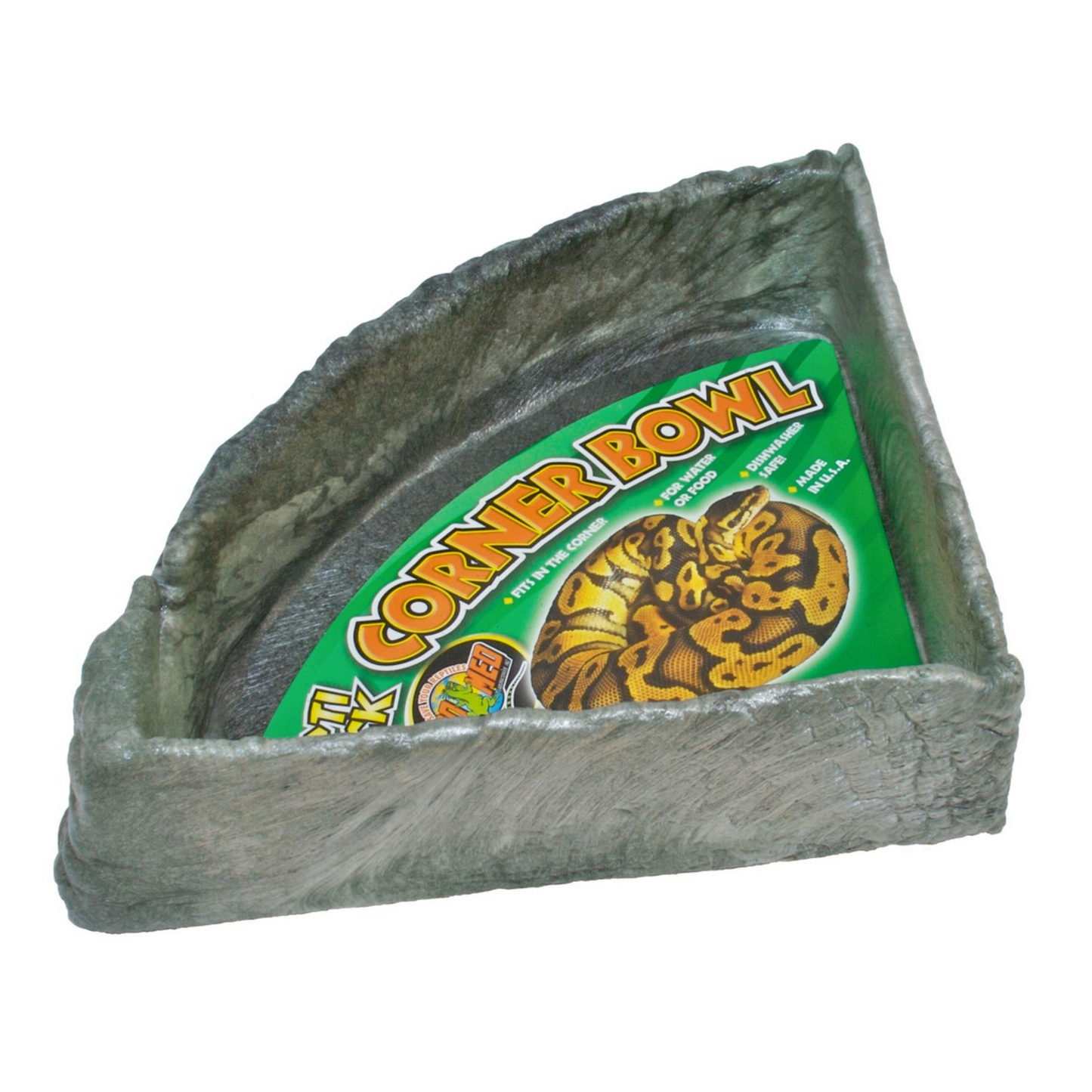 Zoo Med Repti Rock Corner Bowl- DS