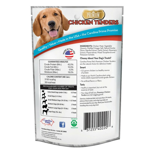 Carolina Prime Real Chicken Tenders Dog Treats - DS