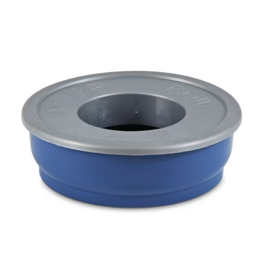 Petmate No-Spill Travel Bowl - Blue