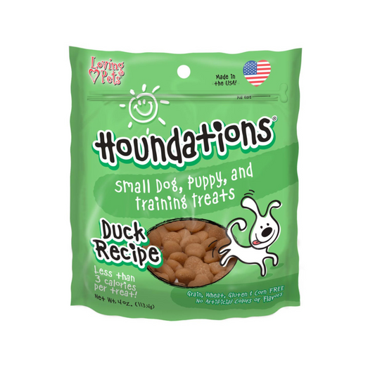 Loving Pets Houndations Training Treats - Duck - DS