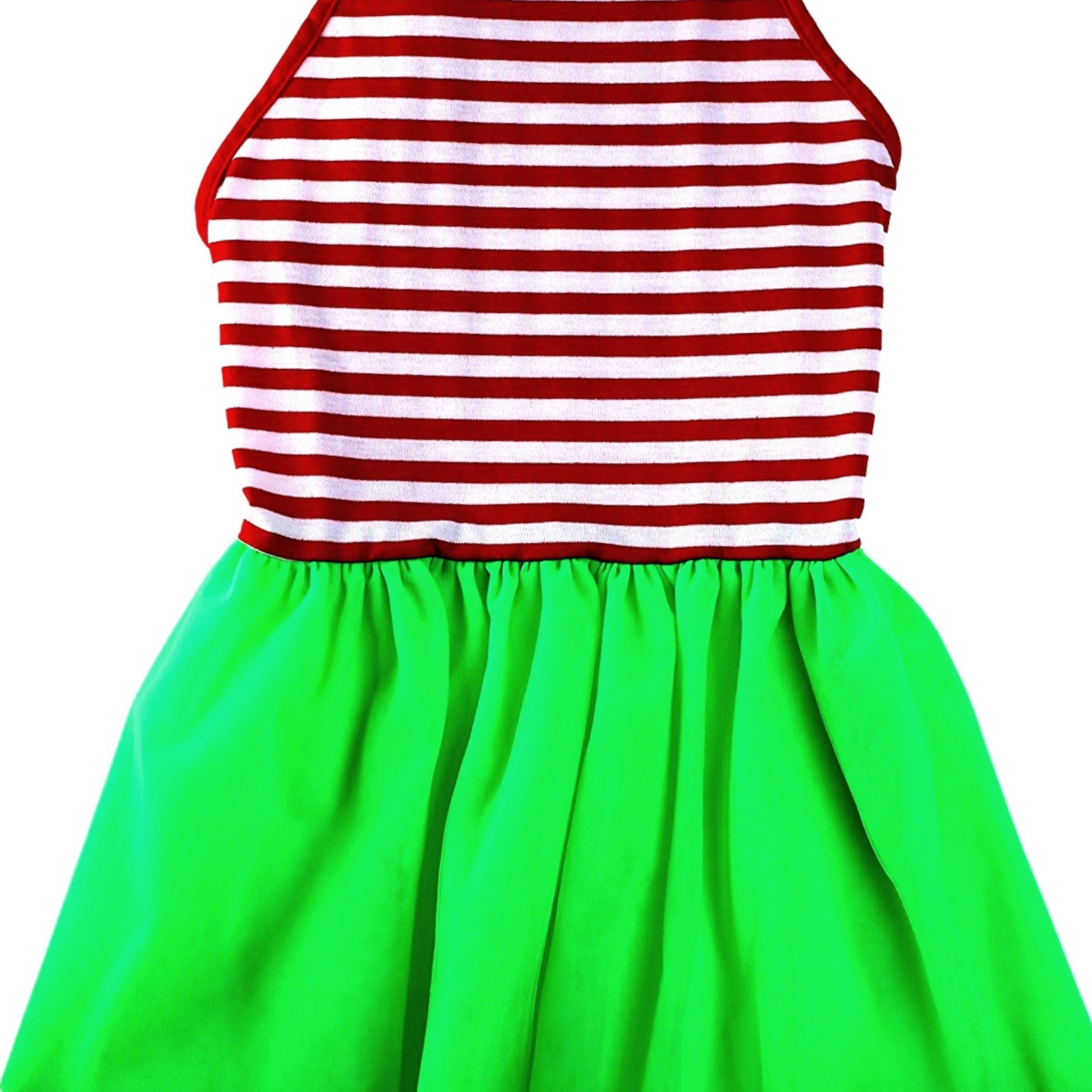 Midlee Christmas Stripe Tutu Large Dog Dress – Midlee Designs Midlee Christmas Stripe Tutu Large Dog Dress – Midlee Designs
