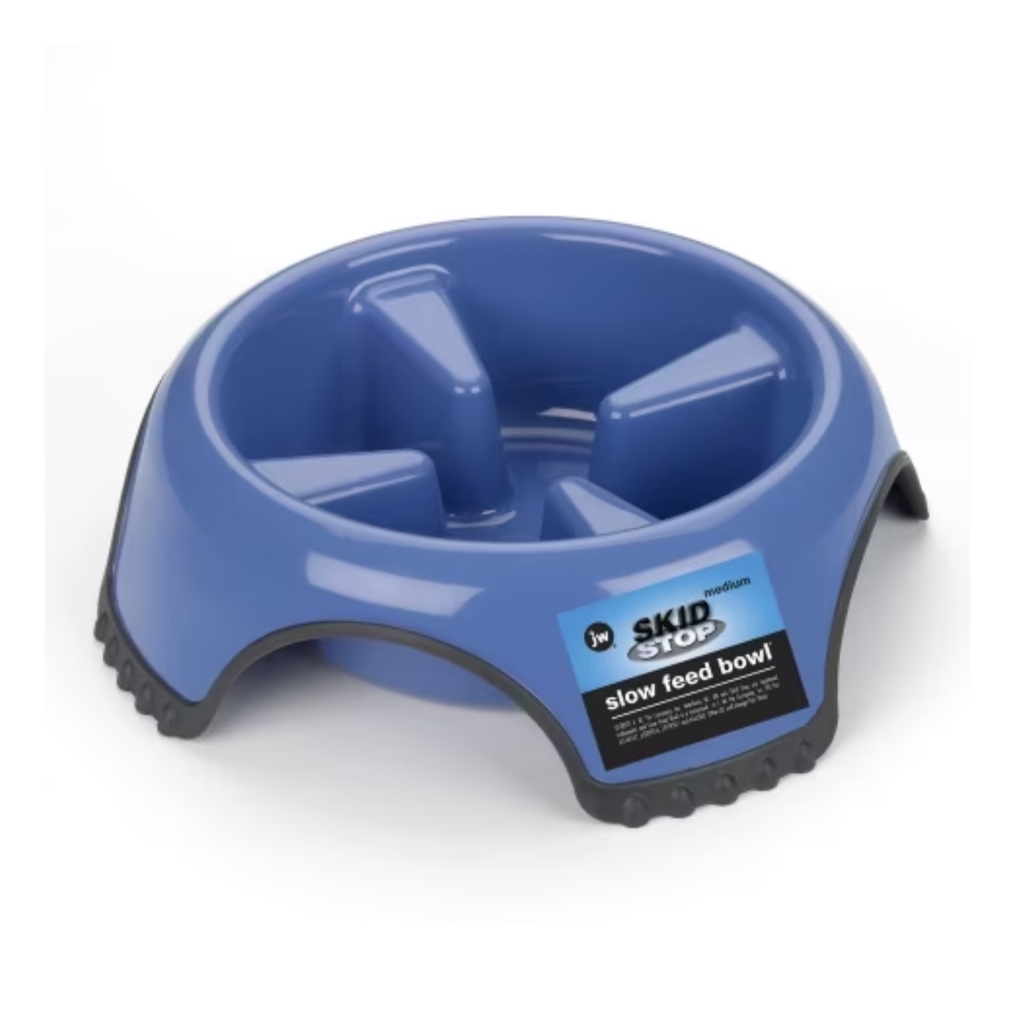 JW Pet Skid Stop Slow Feed Bowl - DS