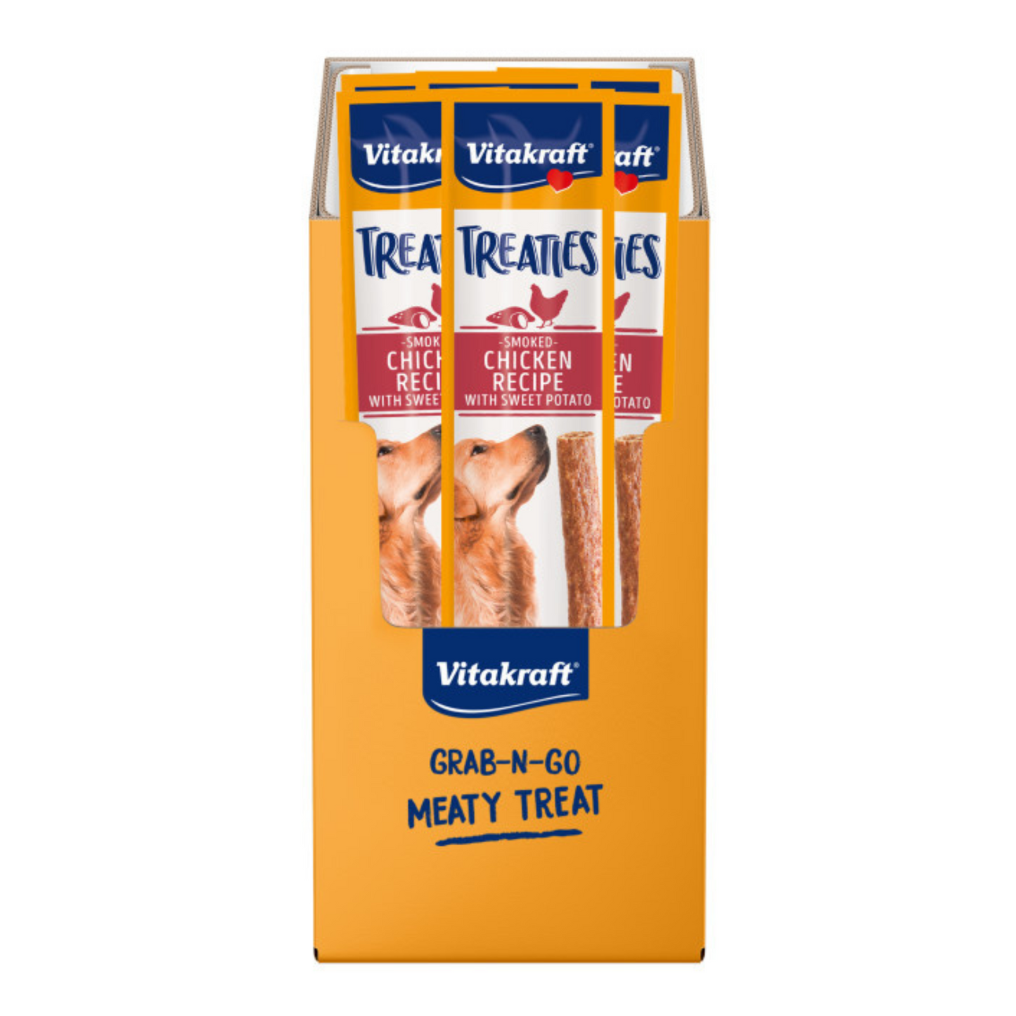 Vitakraft Treaties Smoked Chicken Recipe With Sweet Potato Dog Treat - DS