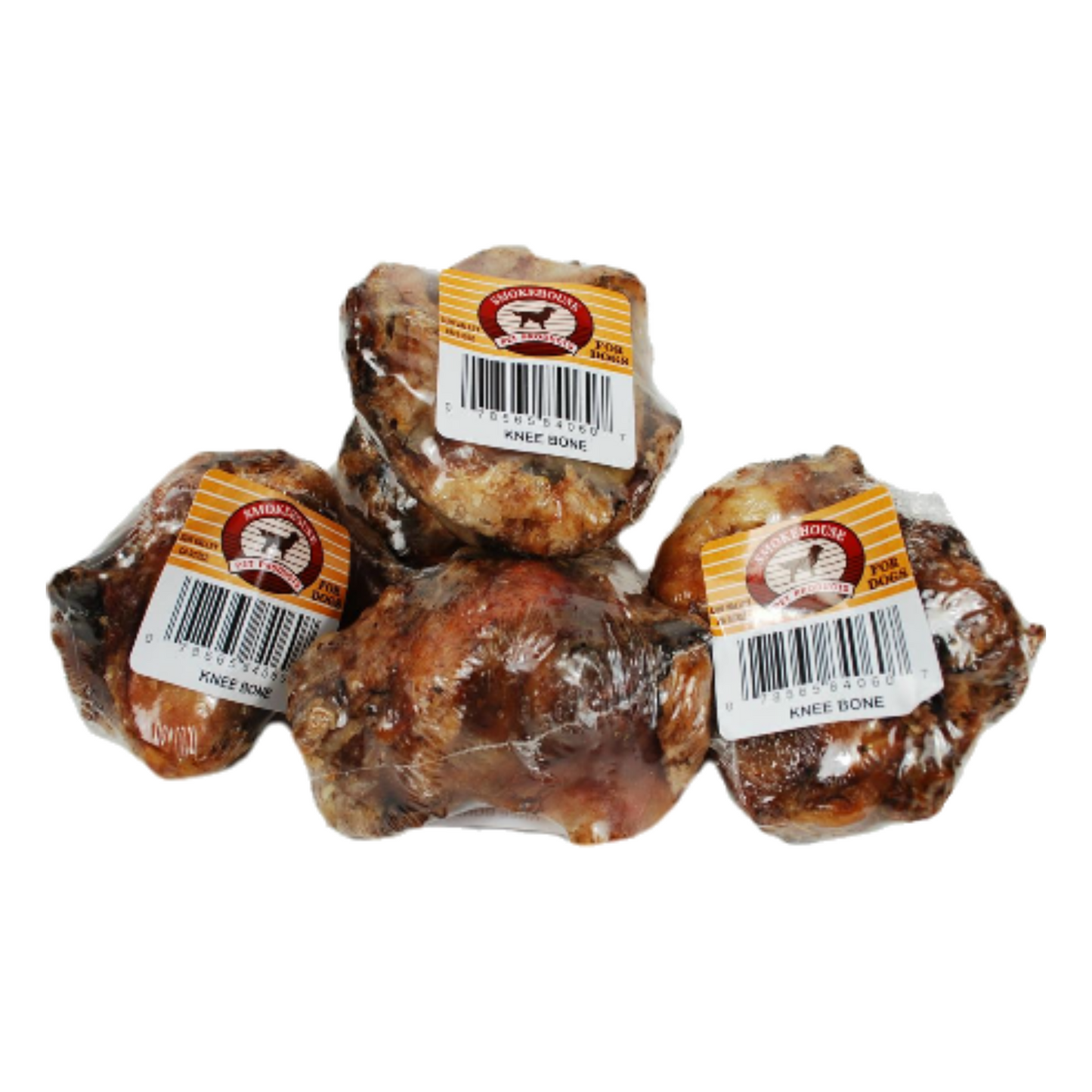 Smokehouse Treats Knee Bone - 25 Ct- DS