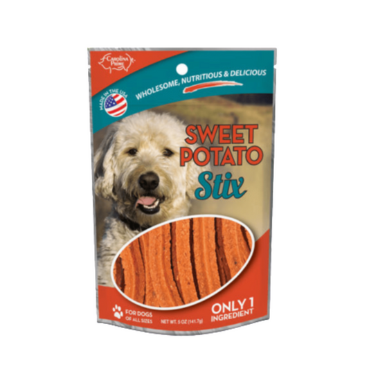 Carolina Prime Sweet Tater Stix Dog Treats - DS