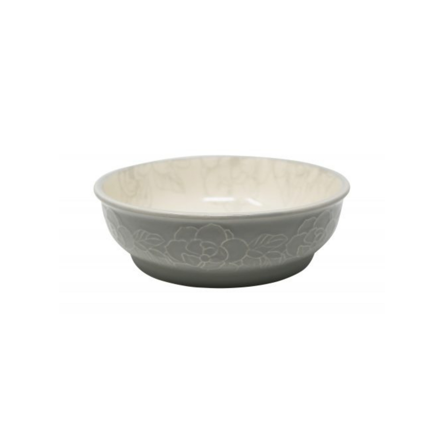 Pioneer Pet Ceramic Bowl Magnolia Medium 6.5" x 2"