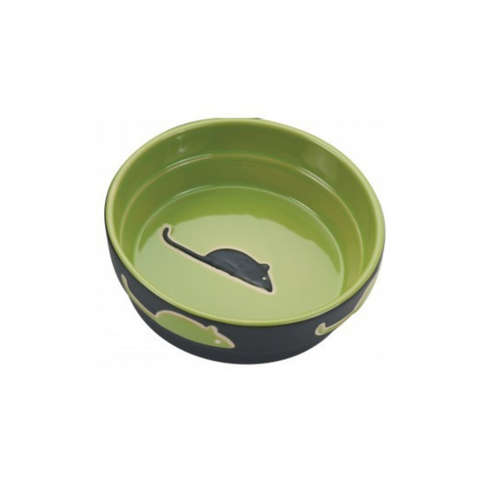 Spot Fresco Cat Dish - Green - DS